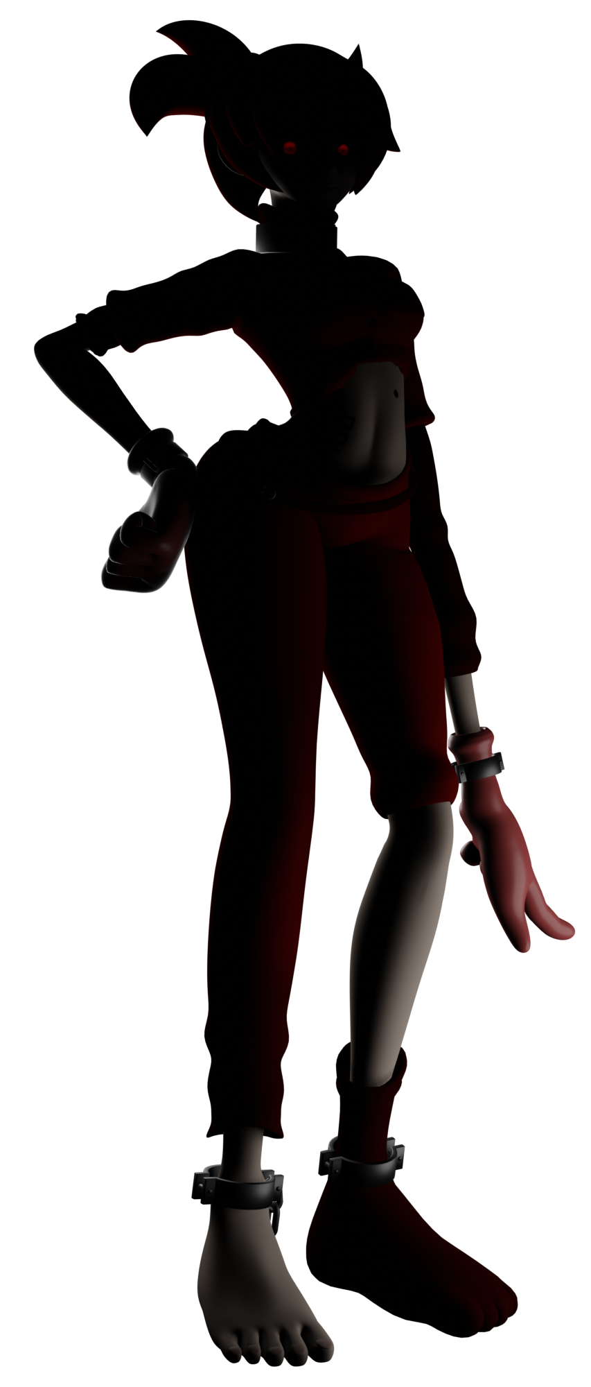 Darkened